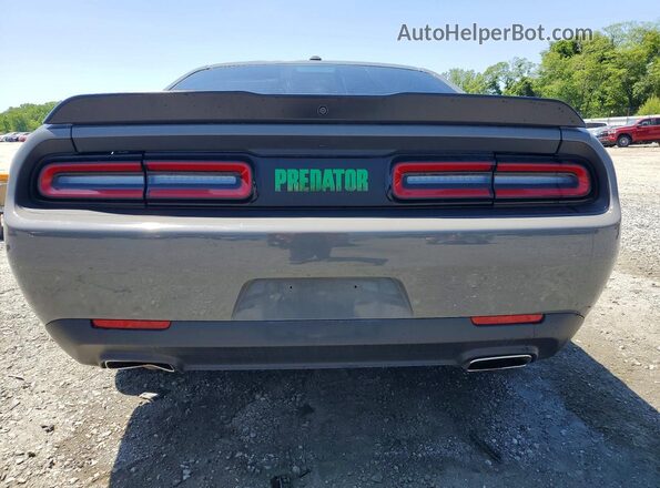 2C3CDZAG4PH601990 2023 DODGE CHALLENGER Gray Rear view