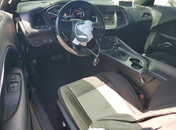 2C3CDZAG4PH601990 2023 DODGE CHALLENGER Gray Dashboard view