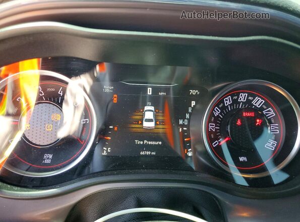 2C3CDZAG4PH601990 2023 DODGE CHALLENGER Gray Instrument cluster view