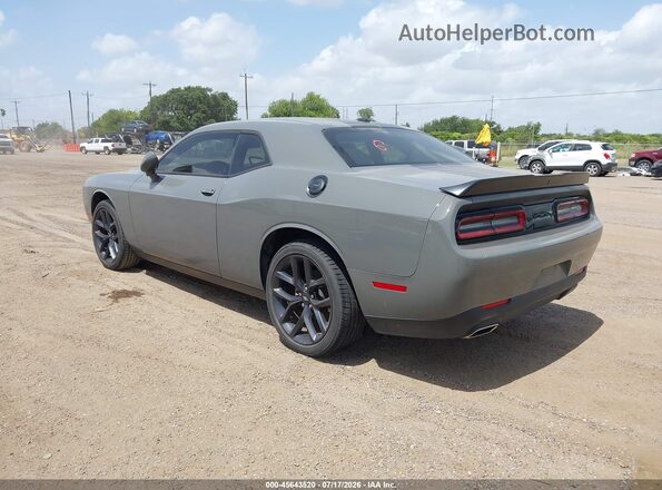 2C3CDZAG4PH648873 2023 DODGE CHALLENGER Серый Задняя левая четверть