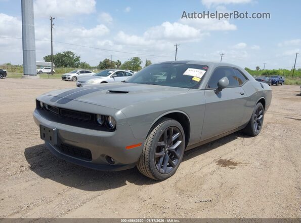 2C3CDZAG4PH648873 2023 DODGE CHALLENGER Серый Передняя левая четверть