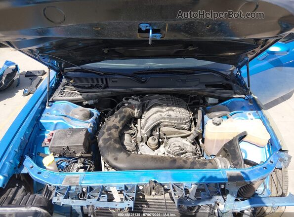 2C3CDZAG4PH653460 2023 DODGE CHALLENGER Blue Widok z tyłu