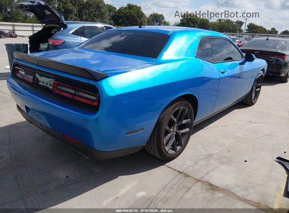 2C3CDZAG4PH653460 2023 DODGE CHALLENGER Blue Tył prawy