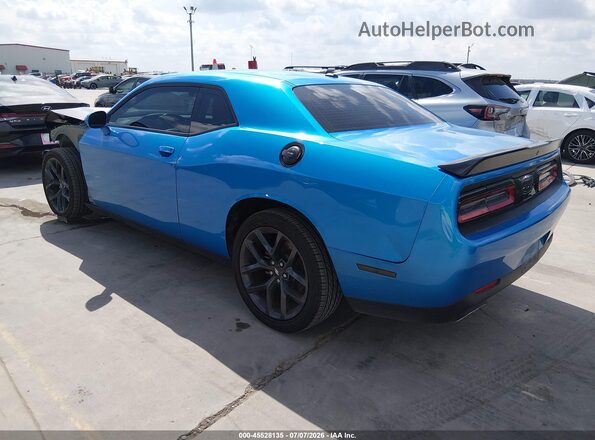 2C3CDZAG4PH653460 2023 DODGE CHALLENGER Blue Tył lewy