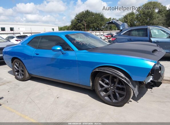 2C3CDZAG4PH653460 2023 DODGE CHALLENGER Blue Widok wnętrza 360 stopni