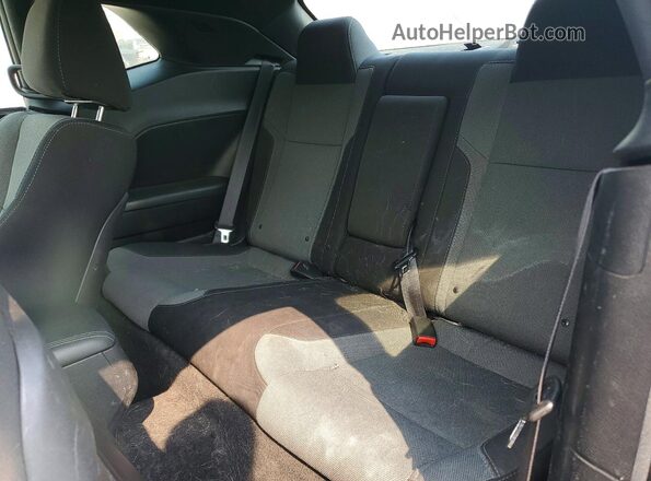 2C3CDZAG5GH101126 2016 DODGE CHALLENGER Black Rear seats view