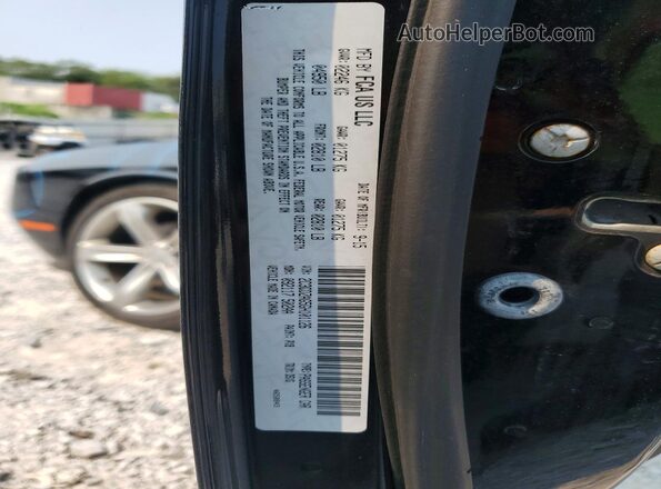 2C3CDZAG5GH101126 2016 DODGE CHALLENGER Black Engine compartment view