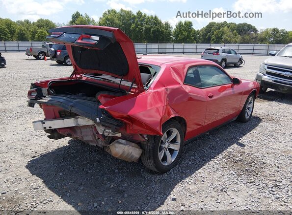 2C3CDZAG5GH256582 2016 DODGE CHALLENGER Red Tył prawy
