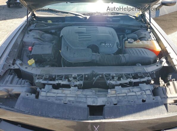 2C3CDZAG5GH264617 2016 DODGE CHALLENGER Gray უკანა სალონის ხედი