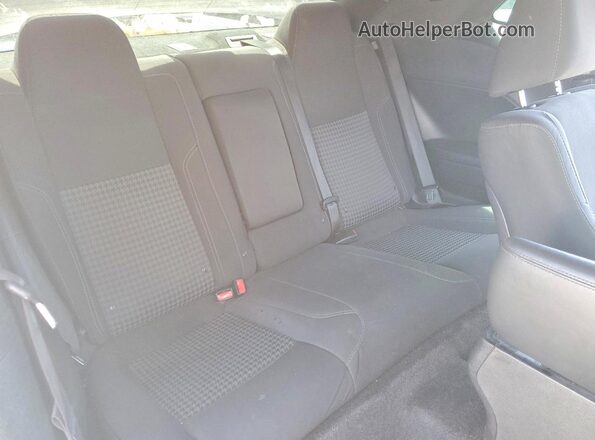 2C3CDZAG5GH264617 2016 DODGE CHALLENGER Gray უკანა სავარძლების ხედი