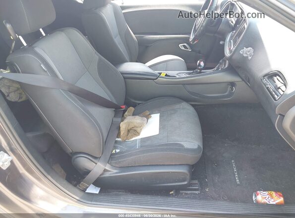 2C3CDZAG5GH301438 2016 DODGE CHALLENGER Gray Սալոնի դիմացի տեսք