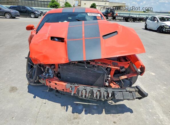 2C3CDZAG5GH345343 2016 DODGE CHALLENGER Orange წინა ხედი