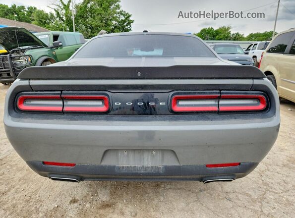 2C3CDZAG5HH532020 2017 DODGE CHALLENGER Gray Rear view
