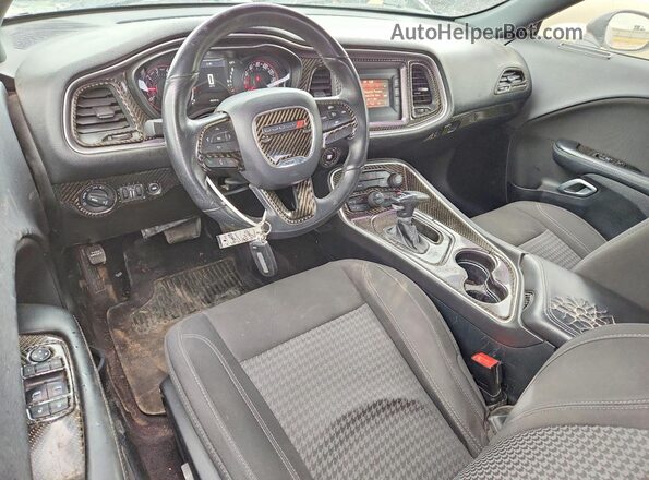 2C3CDZAG5HH532020 2017 DODGE CHALLENGER Gray Dashboard view