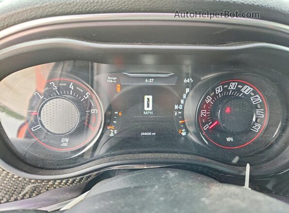 2C3CDZAG5HH532020 2017 DODGE CHALLENGER Gray Instrument cluster view