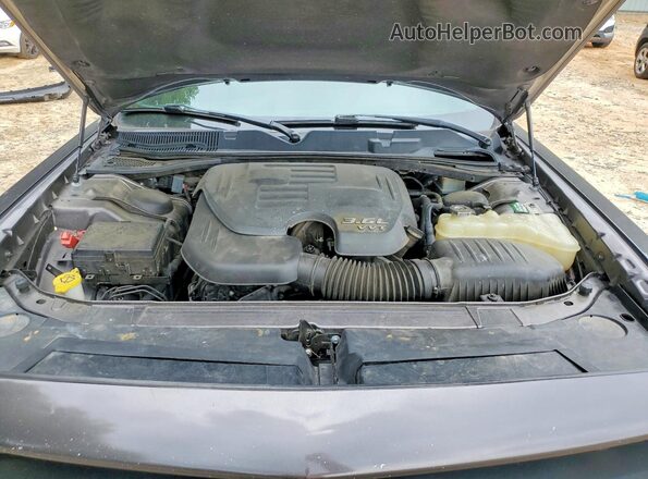 2C3CDZAG5JH131606 2018 DODGE CHALLENGER Gray Vista interior trasera