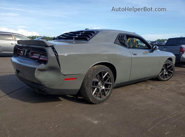 2C3CDZAG5JH314486 2018 DODGE CHALLENGER Gray Задня права чверть