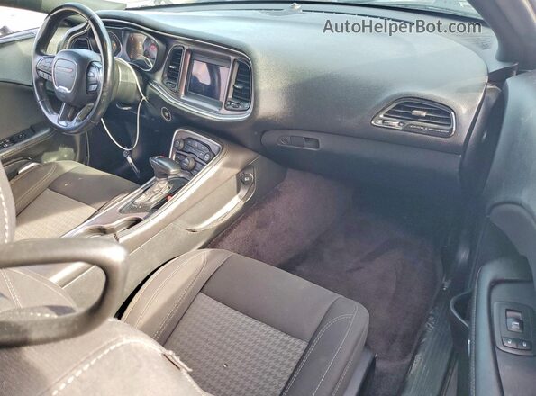 2C3CDZAG5JH314486 2018 DODGE CHALLENGER Gray Вид панелі приладів