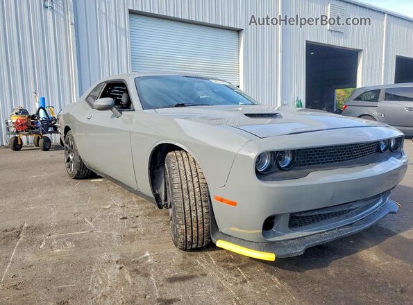 2C3CDZAG5JH314486 2018 DODGE CHALLENGER Gray Передня права чверть