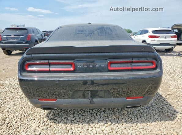 2C3CDZAG5KH591883 2019 DODGE CHALLENGER Black უკანა ხედი