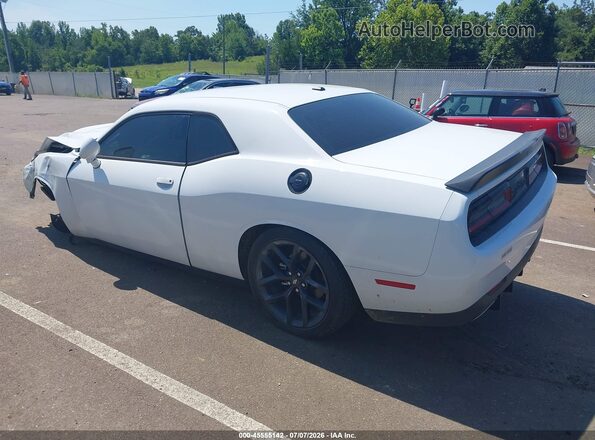 2C3CDZAG5LH110046 2020 DODGE CHALLENGER White Задня ліва чверть