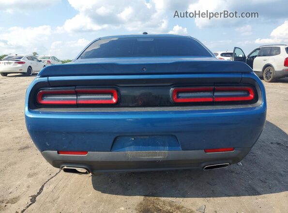 2C3CDZAG5MH520847 2021 DODGE CHALLENGER Blue უკანა ხედი