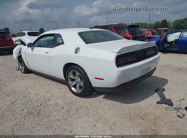 2C3CDZAG5MH627073 2021 DODGE CHALLENGER Белый Задняя левая четверть