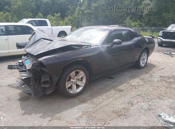 2C3CDZAG5PH562990 2023 DODGE CHALLENGER Black წინა მარცხენა ხედი სამი მეოთხედიდან