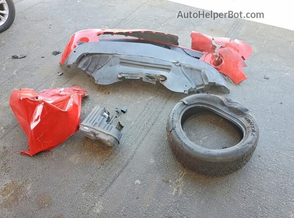 2C3CDZAG6GH353757 2016 DODGE CHALLENGER Red Vista del compartimento del motor