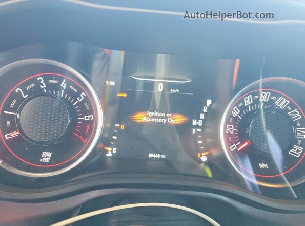 2C3CDZAG6GH353757 2016 DODGE CHALLENGER Red Vista del cuadro de instrumentos