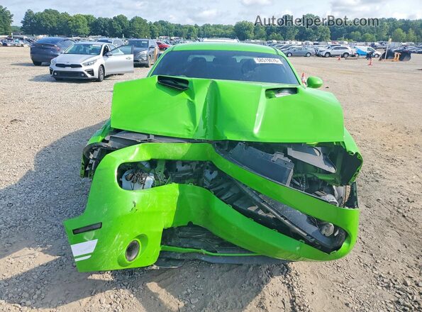2C3CDZAG6HH554284 2017 DODGE CHALLENGER Green Դիմացի տեսք
