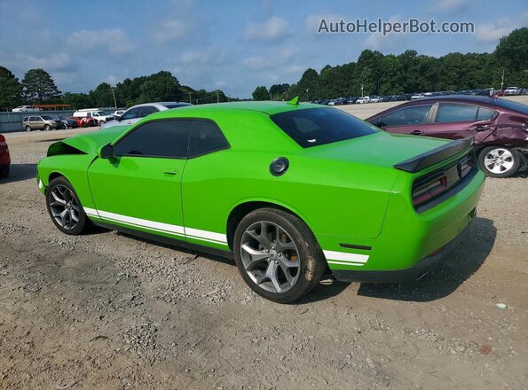 2C3CDZAG6HH554284 2017 DODGE CHALLENGER Green Հետևի ձախ