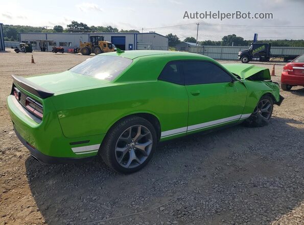 2C3CDZAG6HH554284 2017 DODGE CHALLENGER Green Հետևի աջ