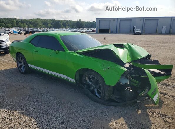 2C3CDZAG6HH554284 2017 DODGE CHALLENGER Green Առջևի աջ