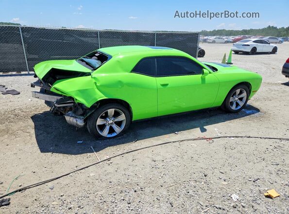 2C3CDZAG6HH592419 2017 DODGE CHALLENGER Green Задня права чверть
