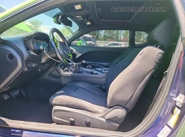 2C3CDZAG6HH592419 2017 DODGE CHALLENGER Green Вид салону спереду