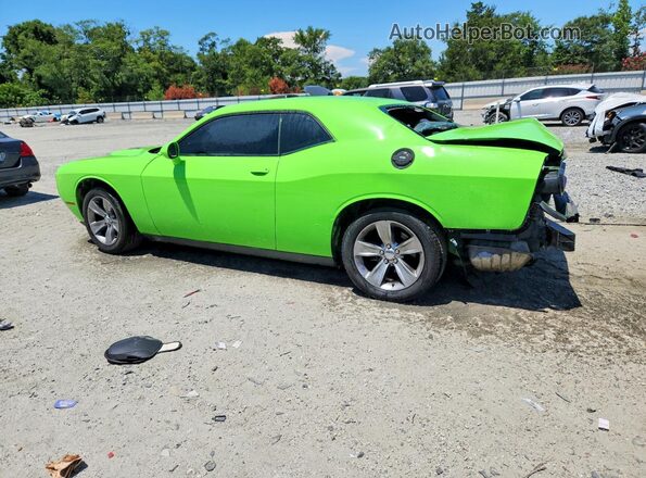 2C3CDZAG6HH592419 2017 DODGE CHALLENGER Green Задня ліва чверть