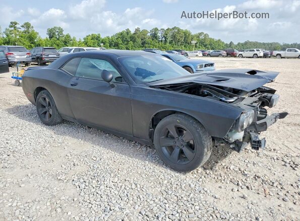 2C3CDZAG6HH594283 2017 DODGE CHALLENGER Black Przód prawy