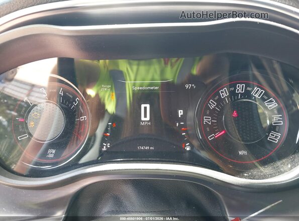 2C3CDZAG6HH601135 2017 DODGE CHALLENGER Gray Vista de los asientos traseros