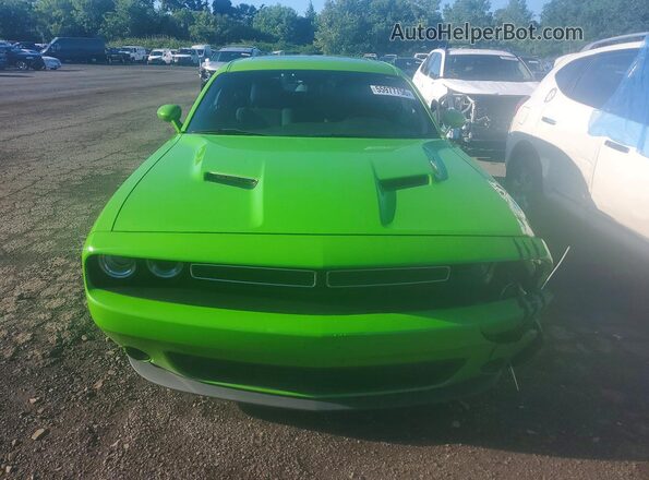 2C3CDZAG6HH617187 2017 DODGE CHALLENGER Green Widok z przodu