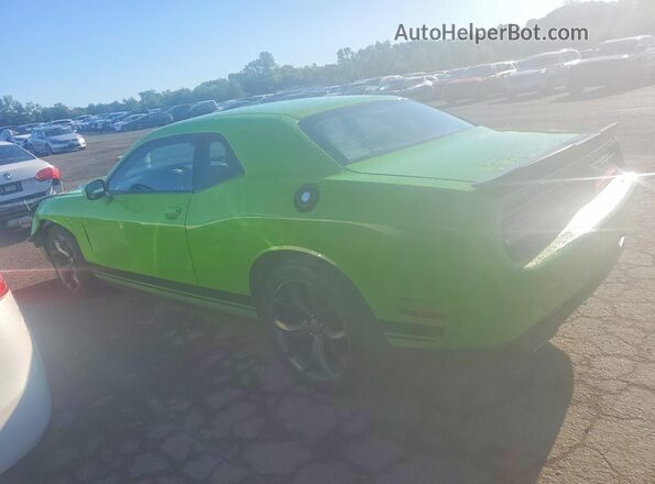 2C3CDZAG6HH617187 2017 DODGE CHALLENGER Green Tył lewy