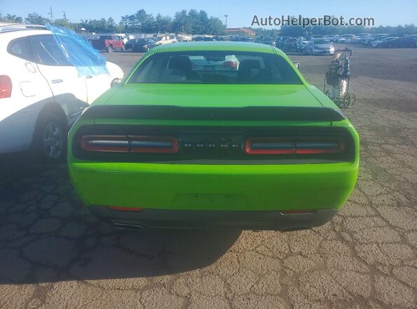 2C3CDZAG6HH617187 2017 DODGE CHALLENGER Green Widok z tyłu