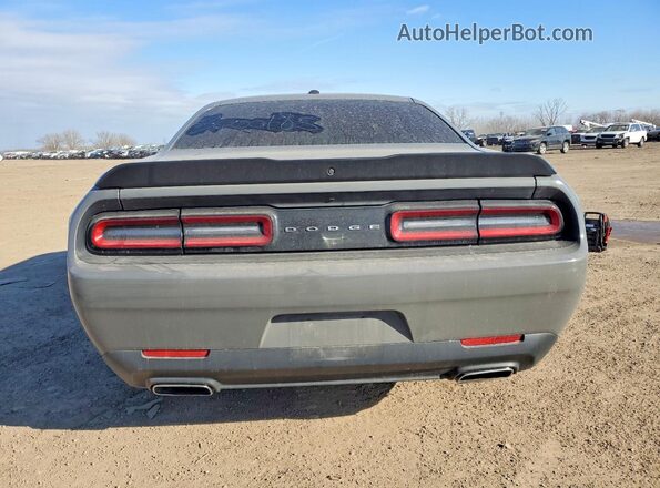 2C3CDZAG6JH161035 2018 DODGE CHALLENGER Gray Հետևի տեսք