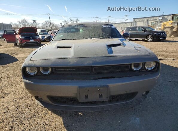 2C3CDZAG6JH161035 2018 DODGE CHALLENGER Gray Դիմացի տեսք
