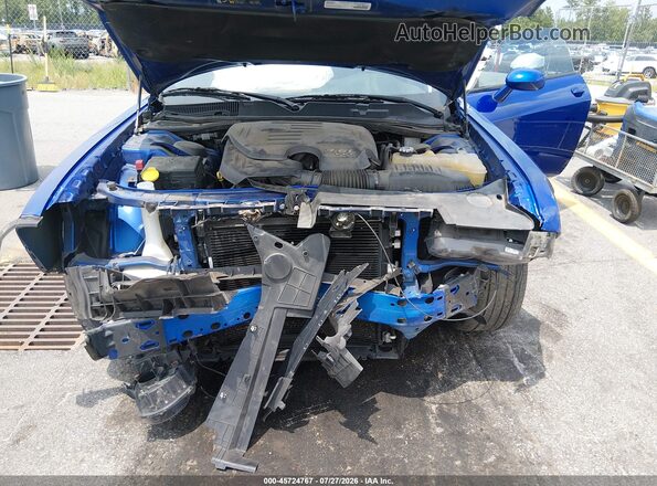 2C3CDZAG6JH255383 2018 DODGE CHALLENGER Blue Vista frontal