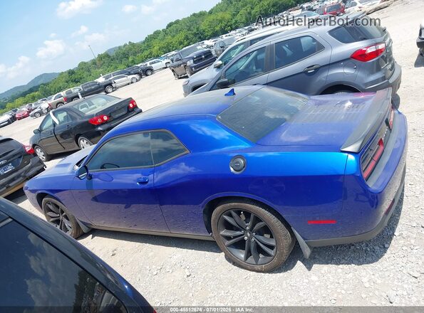 2C3CDZAG6JH255478 2018 DODGE CHALLENGER Синий Панорамный вид салона 360°