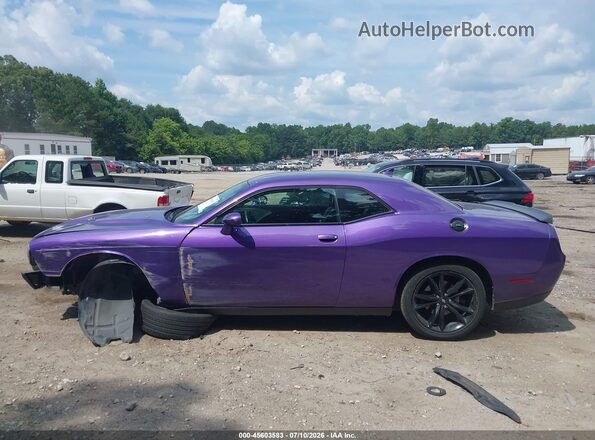 2C3CDZAG6JH304971 2018 DODGE CHALLENGER Purple Панорамний вид салону 360°
