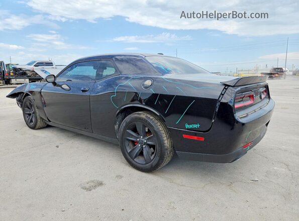 2C3CDZAG6KH525259 2019 DODGE CHALLENGER Black Rear left