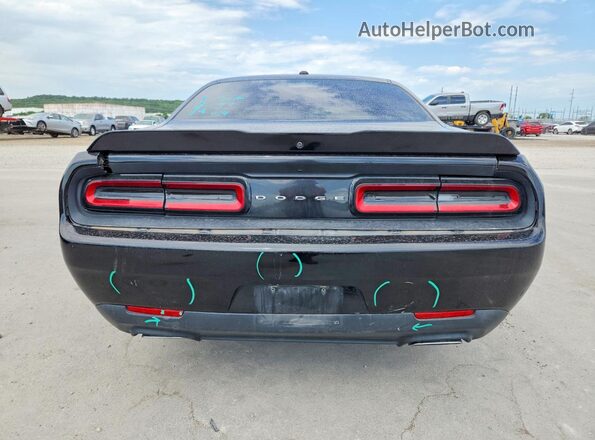 2C3CDZAG6KH525259 2019 DODGE CHALLENGER Black Rear view