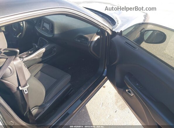 2C3CDZAG6KH729446 2019 DODGE CHALLENGER Black Front interior view